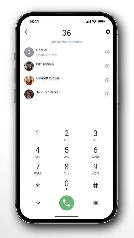 Right Dialer Screenshot 0