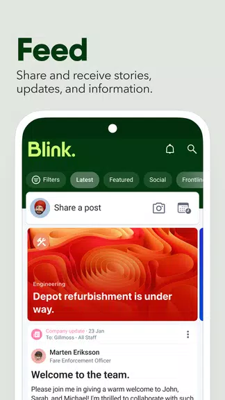 Blink - The Frontline App স্ক্রিনশট 2