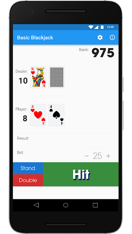 Basic Blackjack 스크린샷 3