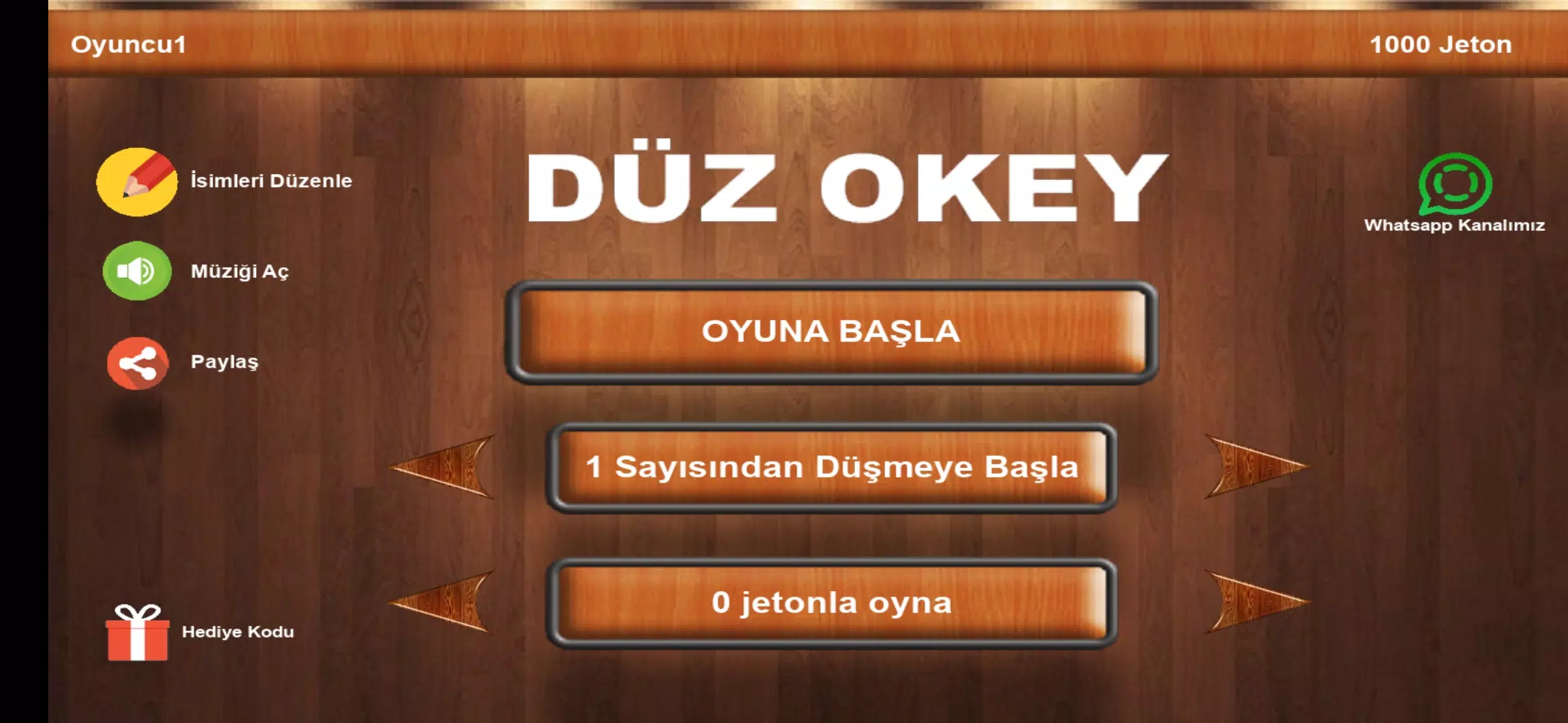 İnternetsiz Okey Tangkapan skrin 0