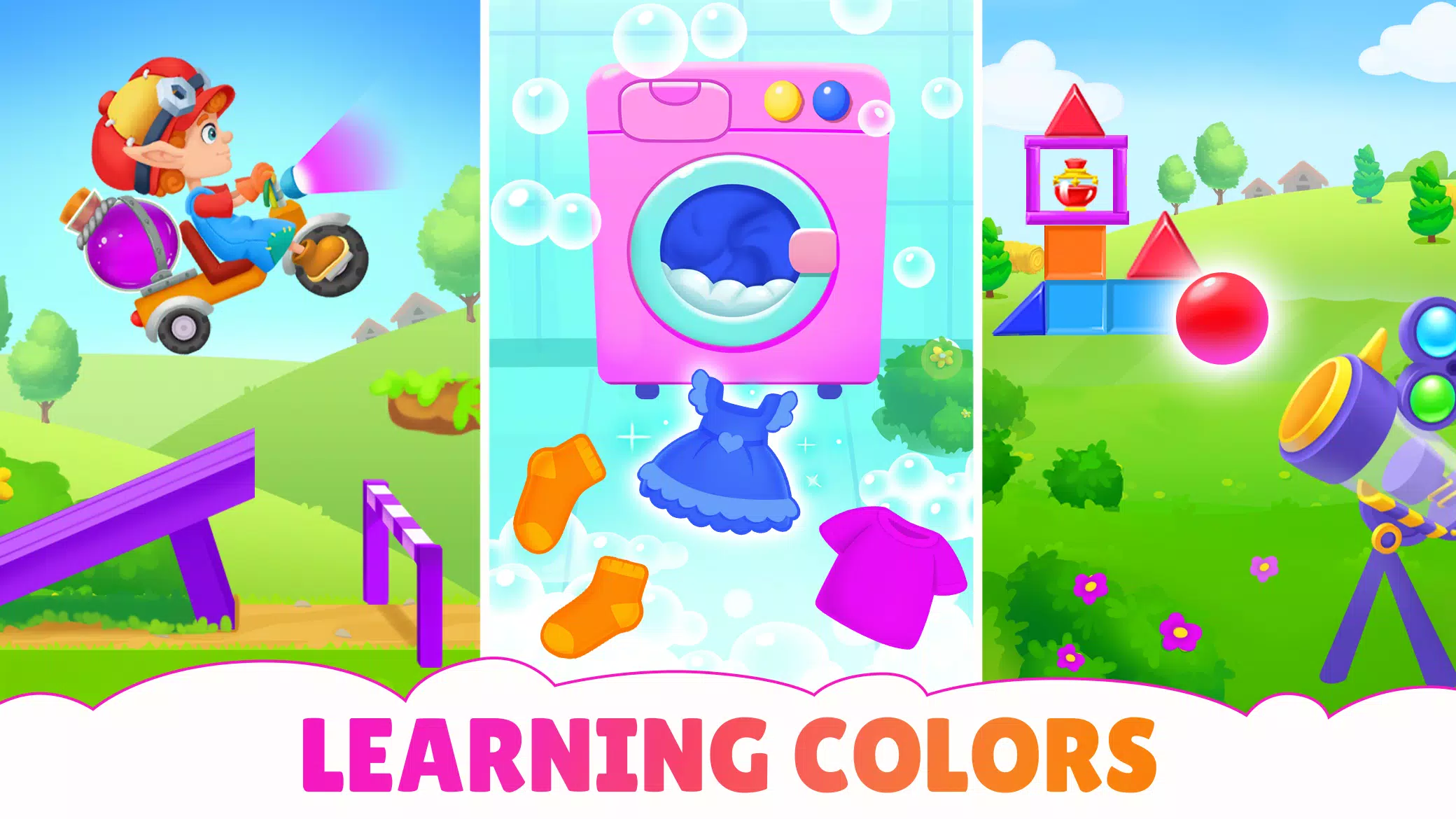 Learn colors Learning for kids Tangkapan skrin 1