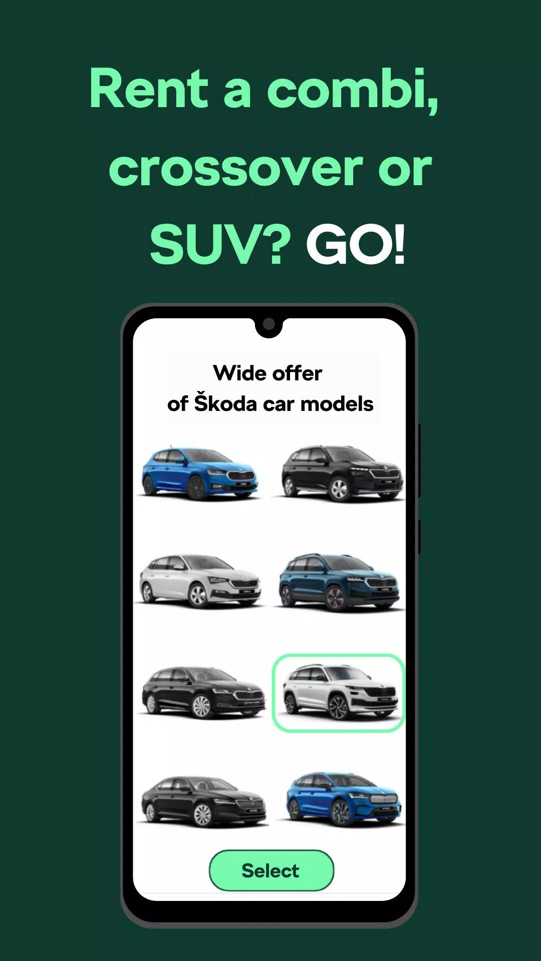 Schermata Škoda GO 3