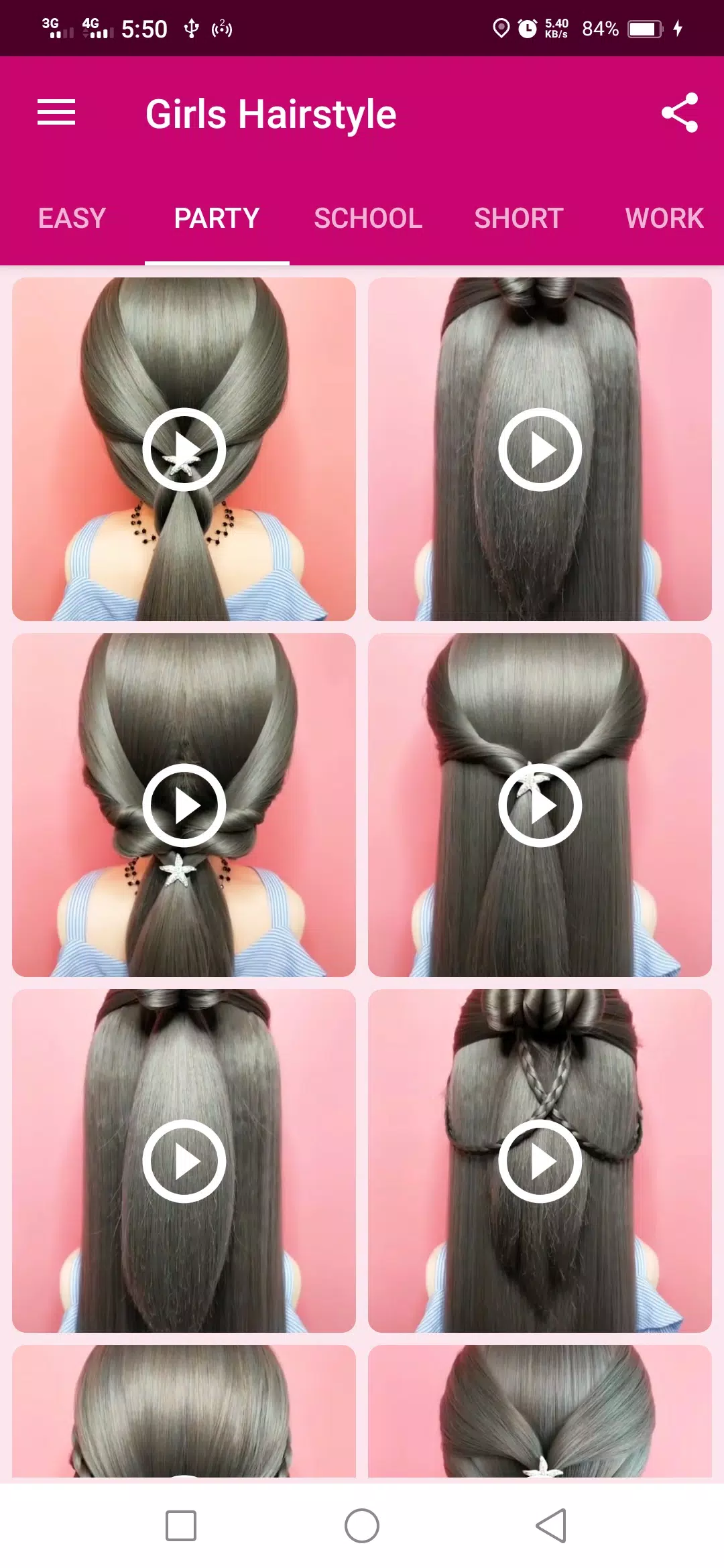 Girls Hairstyle應用截圖第1張