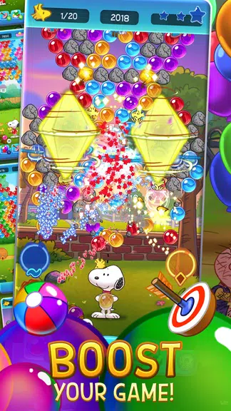 Bubble Shooter - Snoopy POP! 스크린샷 3