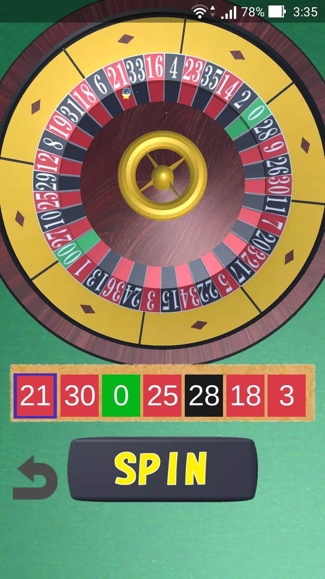 Roulette Wheel应用截图第1张