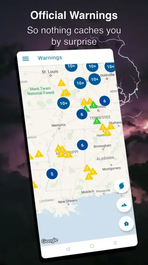 Meteored Capture d'écran 1