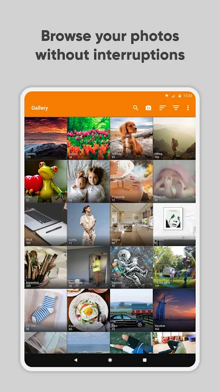 Schermata Simple Gallery Pro Video & Photo Manager & Editor 2