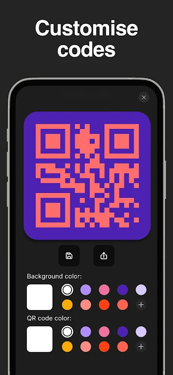 QR code Scanner & Creator Скриншот 1