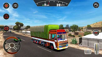 Indian Truck Lorry Simulator स्क्रीनशॉट 2