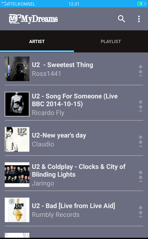 U2 Greatest Hits Songs應用截圖第0張