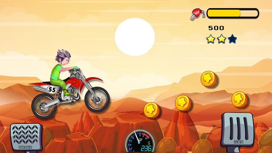 Bike Hill Racing スクリーンショット 3