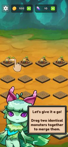Merge Monsters スクリーンショット 1