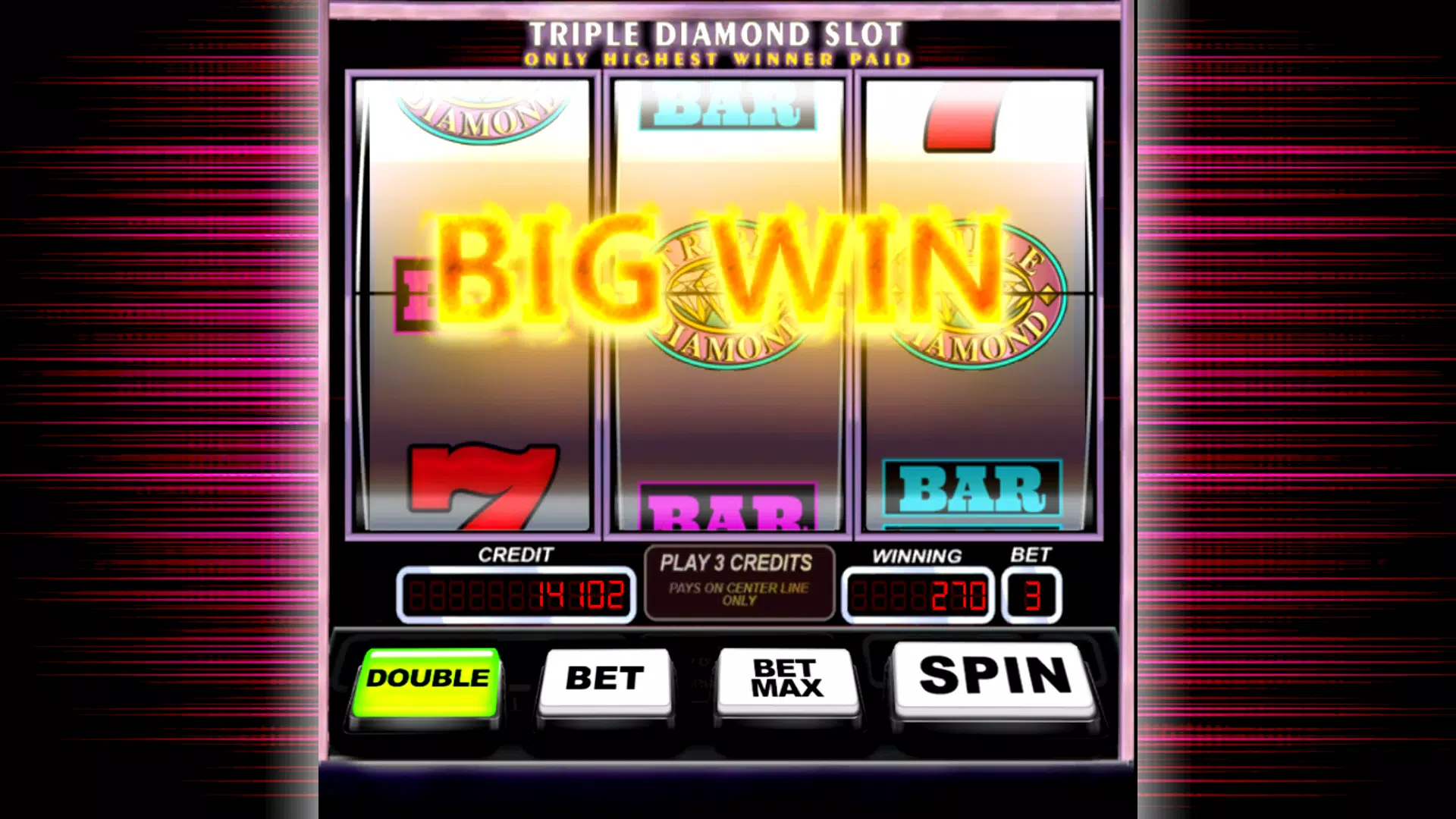 Triple Pay Diamond Slot 스크린샷 2