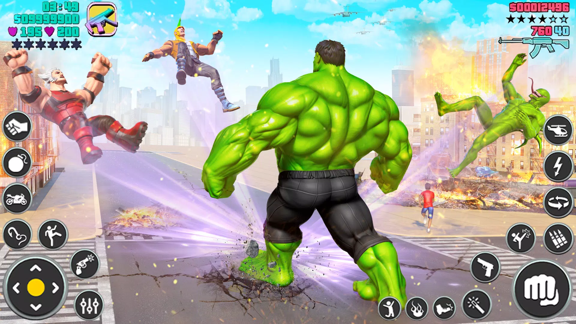 Grand Incredible Monster Hero Screenshot 2