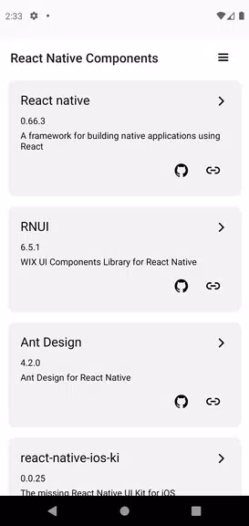 Expo & React Native components Screenshot 0