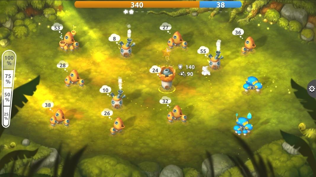 Mushroom Wars 2: RTS Strategy Captura de tela 3