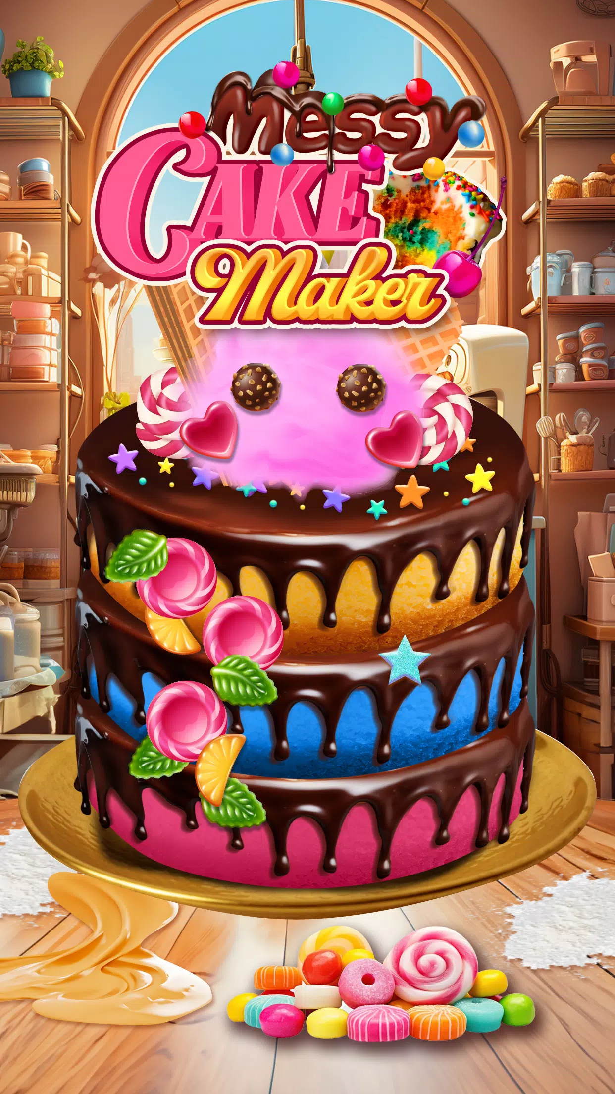 Messy Cake Maker Capture d'écran 2