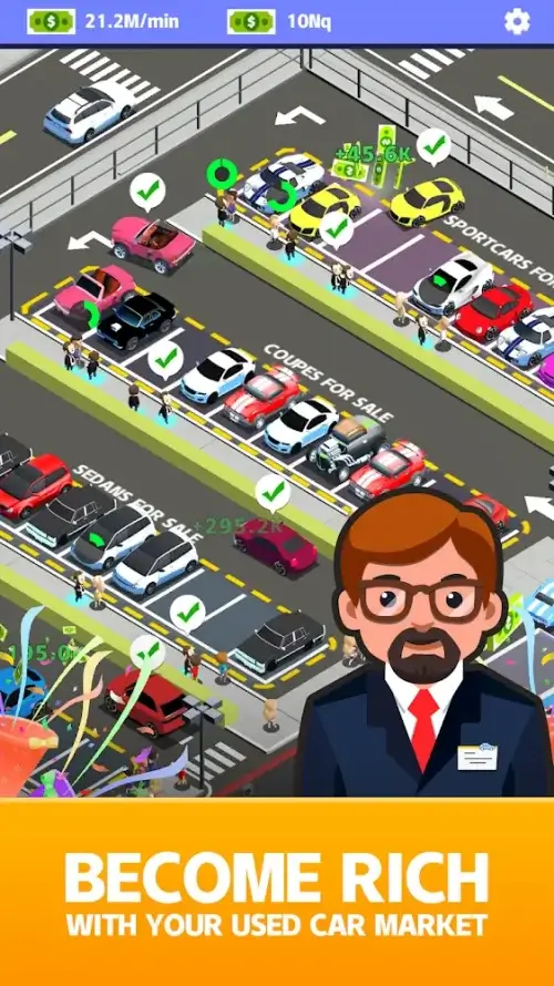 Used Car Dealer Tycoon ภาพหน้าจอ 1