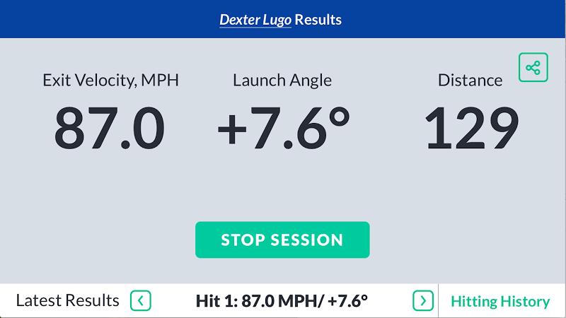 SmartPitch Speed Gun w Hitting ภาพหน้าจอ 1