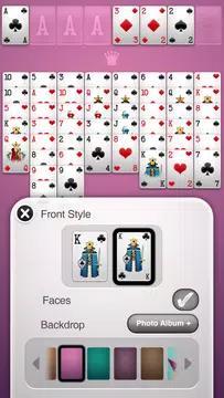 FreeCell Solitaire+ Ảnh chụp màn hình 3