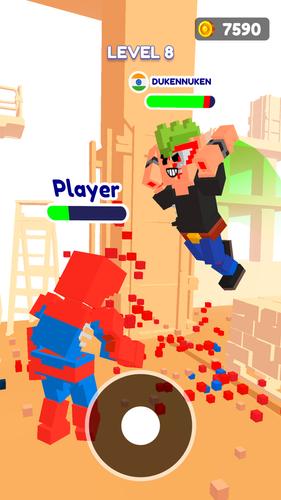 Block Ragdoll Fight Скриншот 3