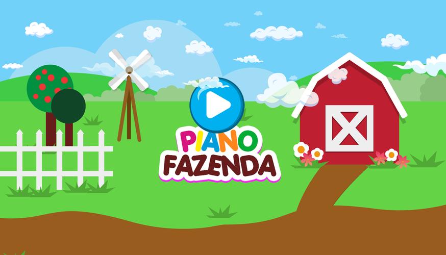 Infant piano with farm animals Ekran Görüntüsü 0