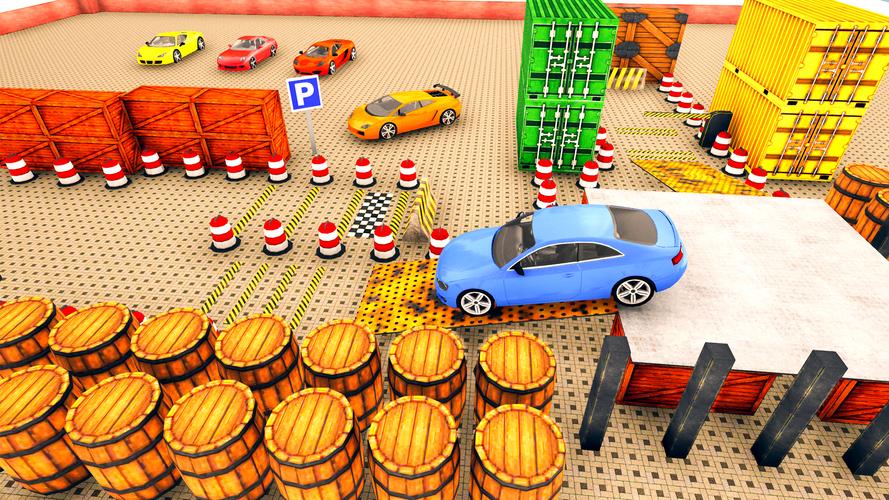 Modern Car Parking Game 3D Captura de tela 1