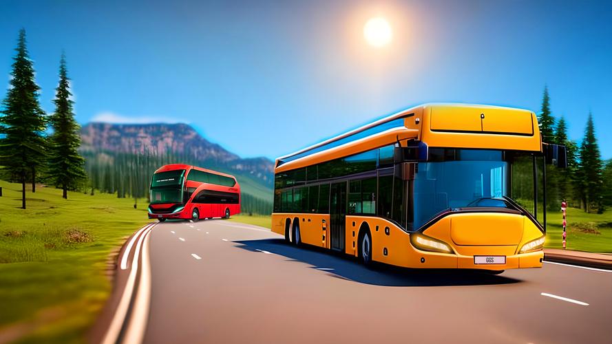 Bus Simulator Games: Bus Games Tangkapan skrin 2