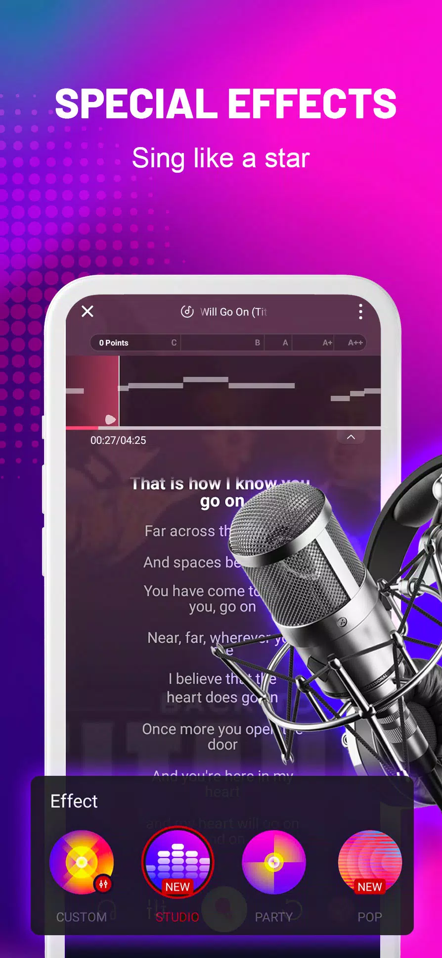 StarMaker: Sing free Karaoke, Record music videos স্ক্রিনশট 0