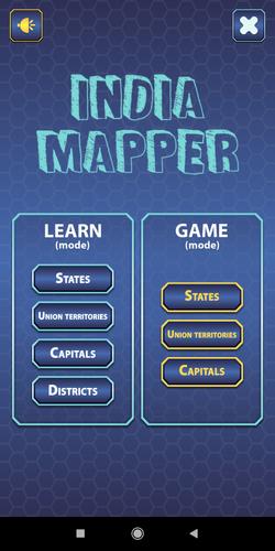 India Mapper-(India Map Game) Скриншот 0