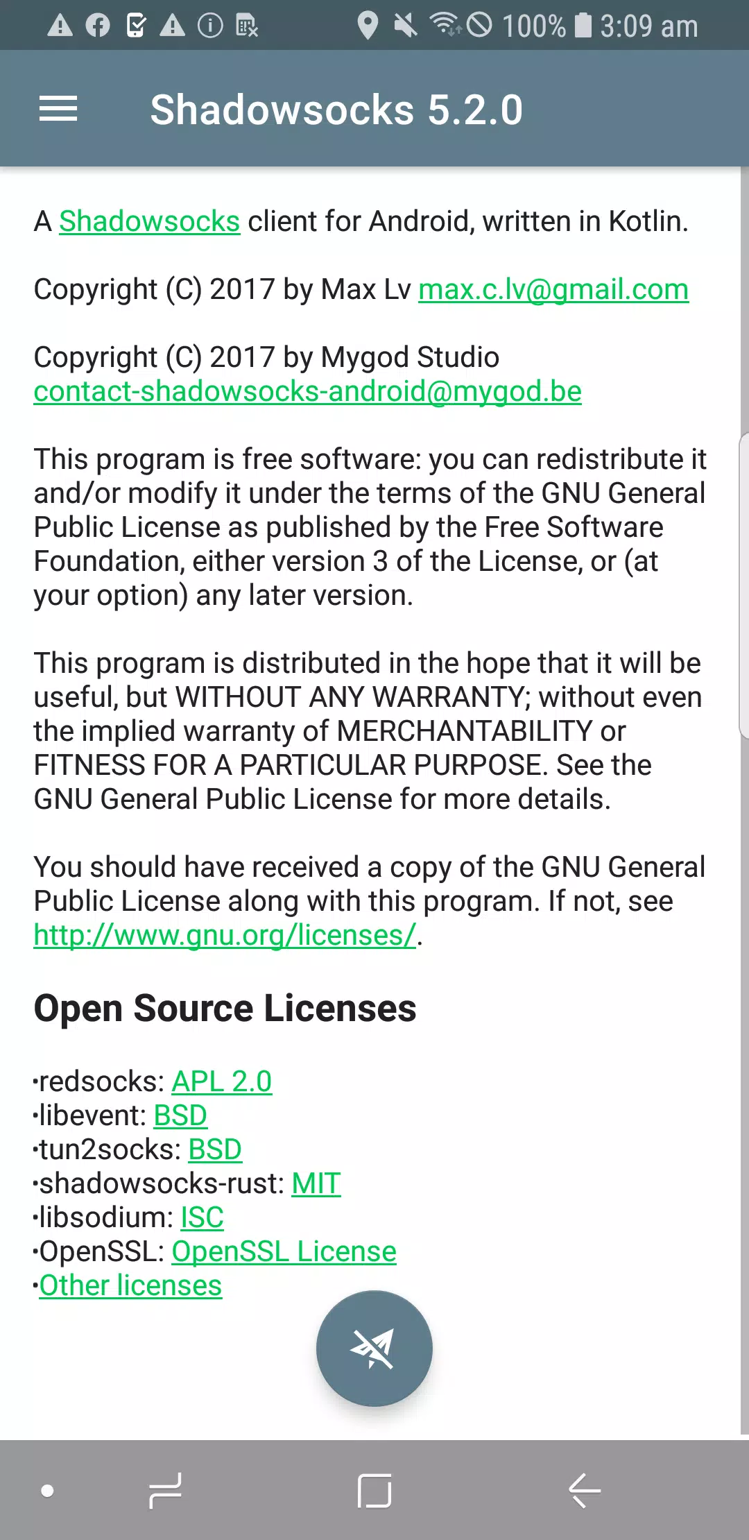 Shadowsocks Captura de tela 0