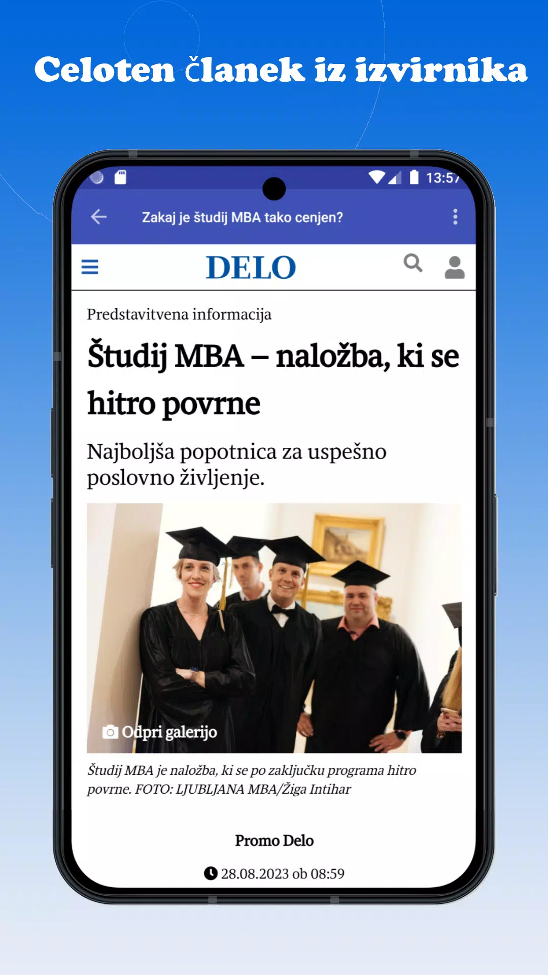 Slovenija Novice ဖန်သားပြင်ဓာတ်ပုံ 3