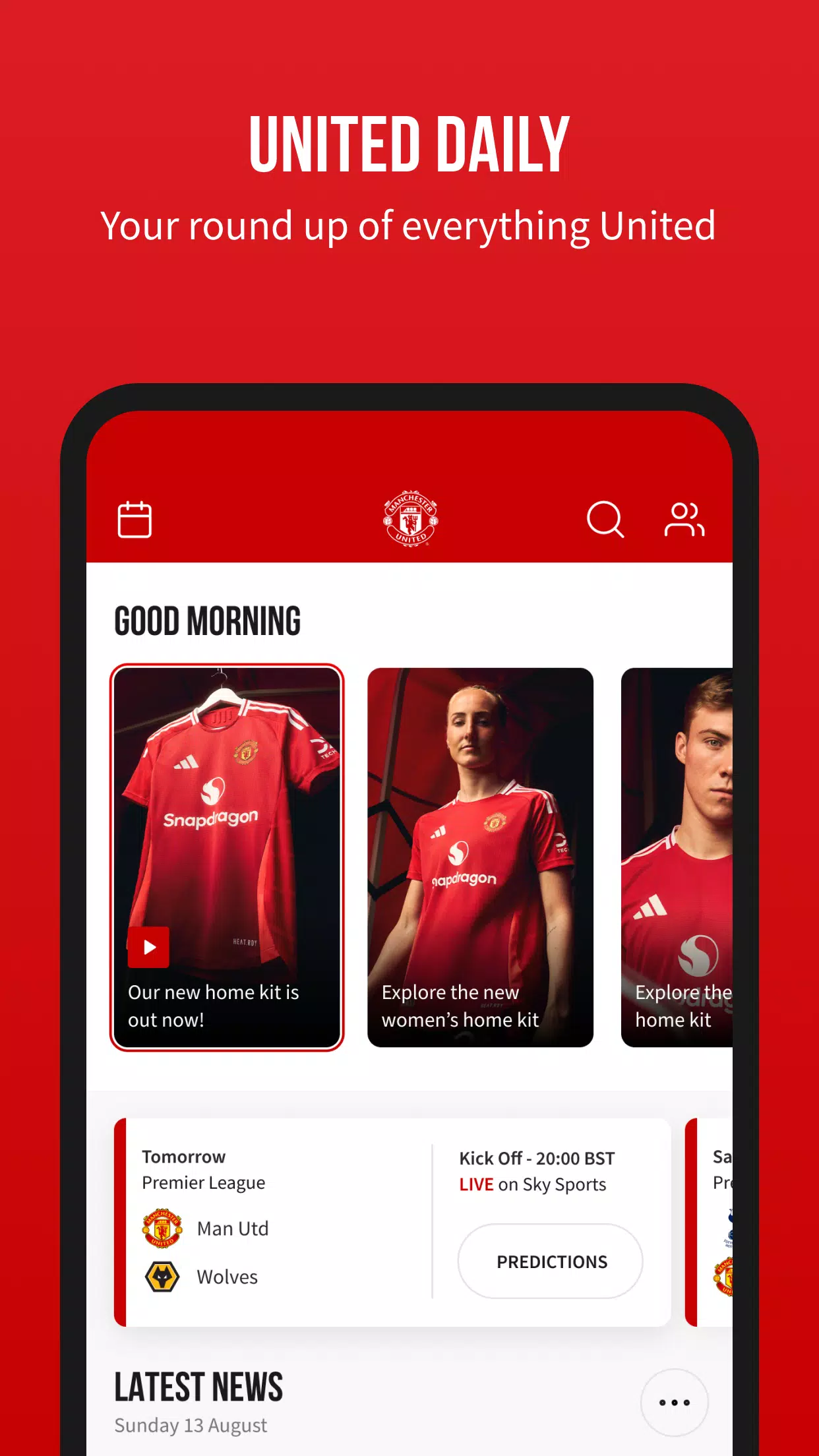 Manchester United Official App স্ক্রিনশট 2