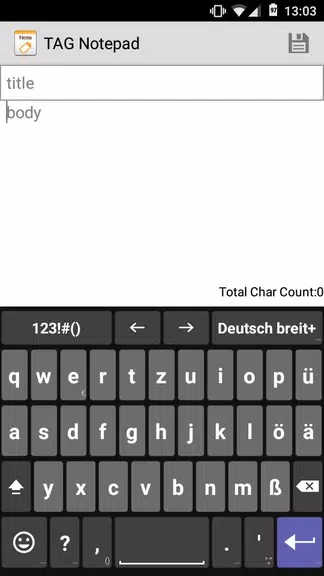 Schermata German for AnySoftKeyboard 0