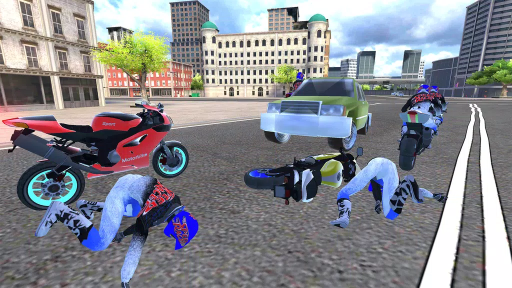 Real Moto Bike City Racing Screenshot 3