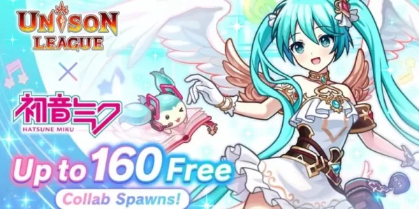 La Ligue à l'unisson s'associe à Hatsune Miku et à Vocaloid Stars