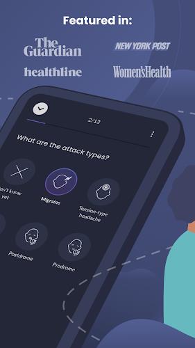 Migraine Buddy: Track Headache Screenshot 1