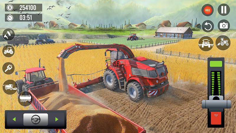 Supreme Tractor Farming Game ภาพหน้าจอ 0