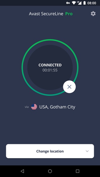 Avast SecureLine VPN - 匿名加密連線應用截圖第2張