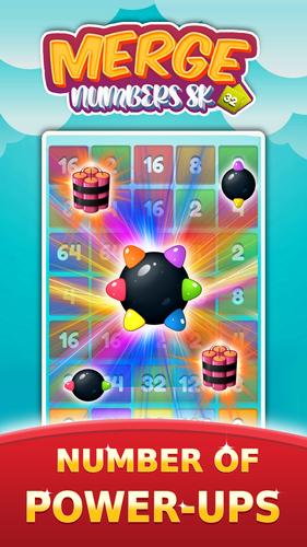 2048 Number Merge Games Puzzle Ảnh chụp màn hình 3