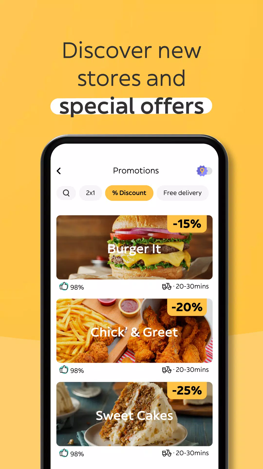 Glovo: Food Delivery and More應用截圖第2張