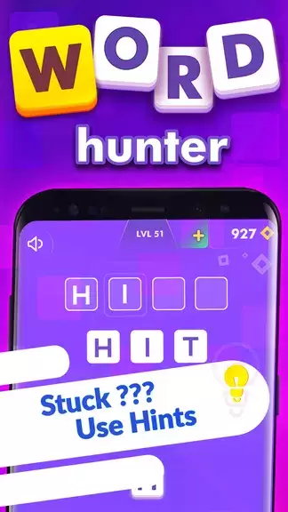 Word Hunter - Offline Word Puz Скриншот 1