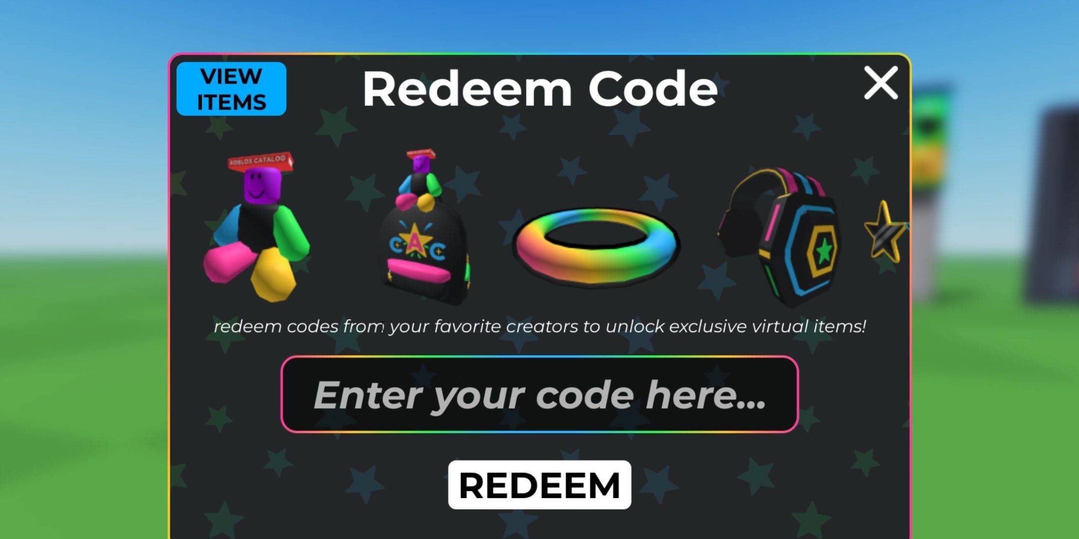 Redeeming UGC Codes
