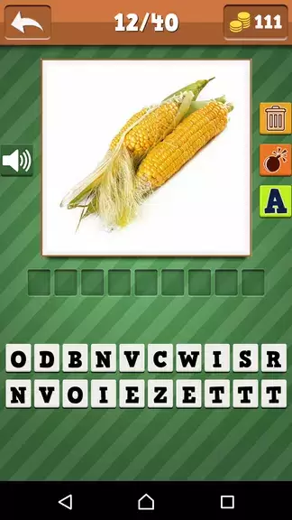 Vegetables Quiz Zrzut ekranu 1