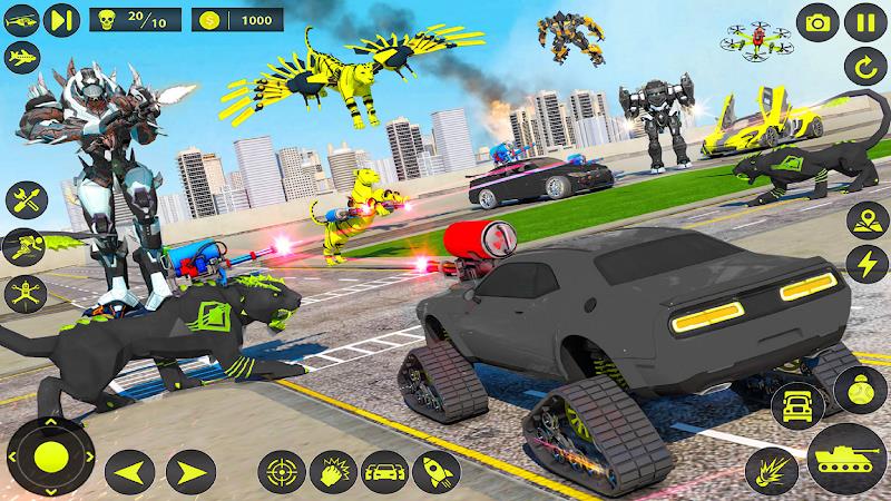 Army Tank Robot Car Games: Ảnh chụp màn hình 1