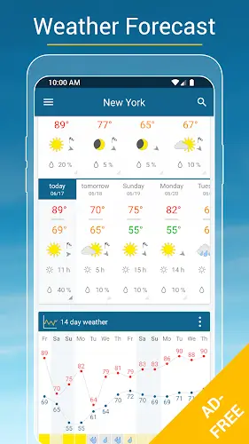 Weather & Radar USA - Pro 스크린샷 2