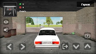 VAZ 2105 Russian Car Simulator Zrzut ekranu 2