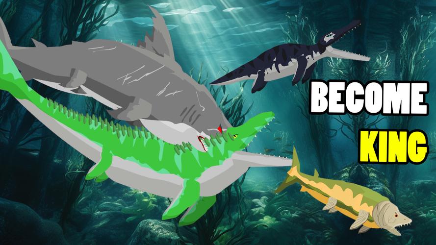 Megalodon Fights Sea Monsters Скриншот 3