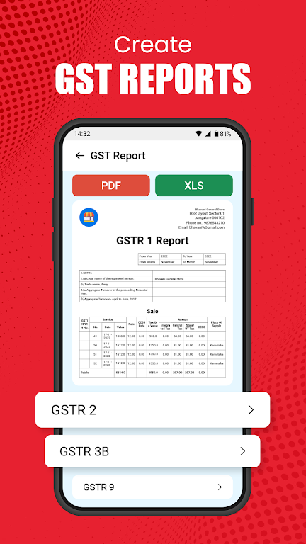 Vyapar Invoice Billing App Скриншот 3