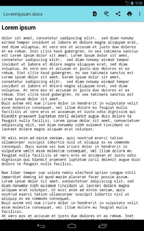 Schermata Office Documents Viewer 1